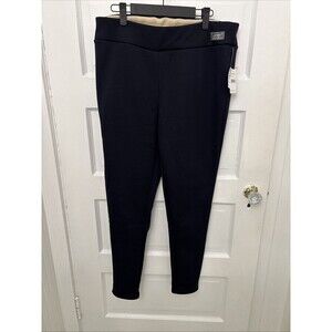 NWT MSRP $70 - Eddie Bauer Womens  Dark Blue Sherpa Lined  Legging - Large